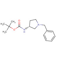 131878-23-4 (3R)-(+)-1-BENZYL-3-(TERT-BUTOXYCARBONYLAMINO)PYRROLIDINE chemical structure