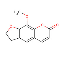 3779-03-1 9-METHOXY-2,3-DIHYDROFURO[3,2-G]COUMARIN chemical structure