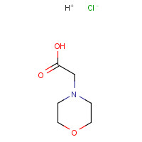 89531-58-8 MORPHOLIN-4-YL-ACETIC ACID chemical structure