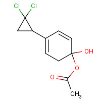 144900-34-5 4-(2,2-Dichlorocyclopropyl)phenol 1-acetate chemical structure