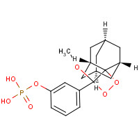122341-56-4 3-(2'-Spiroadamantane)-4-methoxy-4-(3'-phosphoryloxy)phenyl-1,2-dioxetane chemical structure