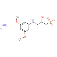 82692-88-4 N-(2-Hydroxy-3-sulfopropyl)-3,5-dimethoxyaniline sodium salt chemical structure