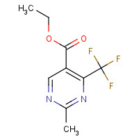 149771-10-8 ETHYL 2-METHYL-4-(TRIFLUOROMETHYL)-5-PYRIMIDINECARBOXYLATE chemical structure