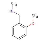 6851-80-5 2-METHOXY-N-METHYLBENZYLAMINE chemical structure