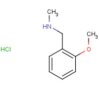 181880-42-2 1-(2-Methoxyphenyl)-N-methylmethanamine hydrochloride chemical structure