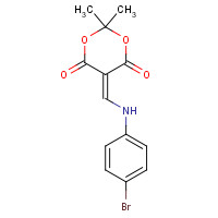 187278-01-9 5-[(4-Bromophenylamino)methylene]-2,2-dimethyl-1,3-dioxane-4,6-dione ,98% chemical structure