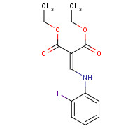 49713-38-4 Diethyl 2-((2-iodophenylamino)methylene)malonate chemical structure