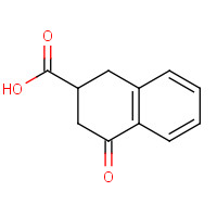 6566-40-1 4-OXO-1,2,3,4-TETRAHYDRO-NAPHTHALENE-2-CARBOXYLIC ACID chemical structure