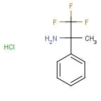 1023329-97-6 (R)-1,1,1-trifluoro-2-phenylpropan-2-amine hydrochloride chemical structure
