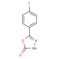 121649-18-1 5-(4-FLUOROPHENYL)-1,3,4-OXADIAZOL-2(3H)-ONE chemical structure