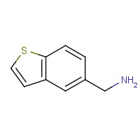 56540-52-4 1-BENZOTHIOPHEN-5-YLMETHYLAMINE chemical structure