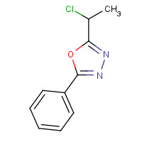 36770-21-5 2-(1-CHLOROETHYL)-5-PHENYL-1,3,4-OXADIAZOLE chemical structure
