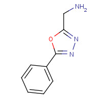 46182-58-5 C-(5-PHENYL-[1,3,4]OXADIAZOL-2-YL)-METHYLAMINE chemical structure