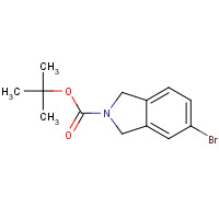 201940-08-1 TERT-BUTYL 5-BROMOISOINDOLINE-2-CARBOXYLATE chemical structure