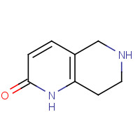676994-64-2 1,6-Naphthyridin-2(1H)-one,5,6,7,8-tetrahydro-(9CI) chemical structure