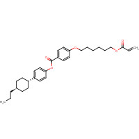 182311-45-1 4-(6-ACRYLOYLOXYHEXYLOXY)-BENZOESURE (4-(TRANS-4-P chemical structure