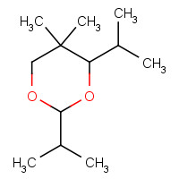 3494-76-6 2,4-diisopropyl-5,5-dimethyl-1,3-dioxane chemical structure