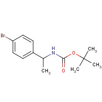 850363-42-7 [1-(4-BROMO-PHENYL)-ETHYL]-CARBAMIC ACID TERT-BUTYL ESTER chemical structure