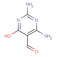 88075-70-1 2,4-DIAMINO-6-HYDROXY-PYRIMIDINE-5-CARBALDEHYDE chemical structure