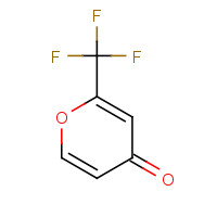 204516-31-4 2-(trifluoromethyl)-4H-pyran-4-one chemical structure