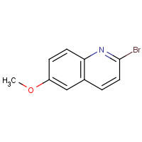 476161-59-8 2-BROMO-6-METHOXYQUINOLINE chemical structure
