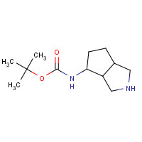 185693-12-3 TERT-BUTYL OCTAHYDROCYCLOPENTA[C]PYRROL-4-YLCARBAMATE chemical structure
