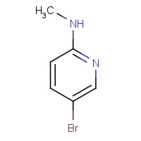 84539-30-0 5-BROMO-N-METHYLPYRIDIN-2-AMINE chemical structure