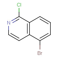 34551-41-2 5-BROMO-1-CHLOROISOQUINOLINE chemical structure