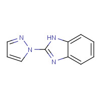 6488-88-6 1H-Benzimidazole,2-(1H-pyrazol-1-yl)-(9CI) chemical structure