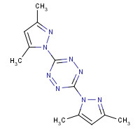 30169-25-6 3,6-Bis(3,5-dimethyl-1H-pyrazol-1-yl)-1,2,4,5-tetrazine chemical structure