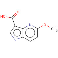 1190319-23-3 5-Methoxy-4-azaindole-3-carboxylic acid chemical structure