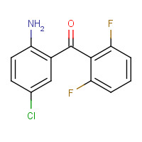 28910-83-0 (2-amino-5-chlorophenyl)(2,6-difluorophenyl)methanone chemical structure
