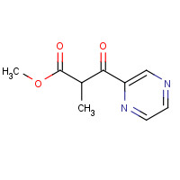 324737-10-2 methyl 2-methyl-3-oxo-3-(pyrazin-2-yl)propanoate chemical structure