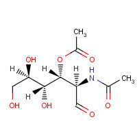 51449-93-5 2-Acetamido-3-O-acetyl-2-deoxy-D-glucopyranose chemical structure