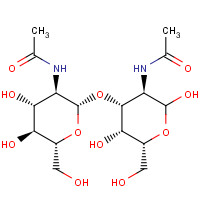 95673-98-6 2-Acetamido-2-deoxy-3-O-(b-D-2-acetamido-2-deoxyglucopyranosyl)-D-galactopyranose chemical structure