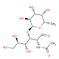 52630-68-9 2-Acetamido-2-deoxy-3-O-(a-L-fucopyranosyl)-D-glucopyranose chemical structure