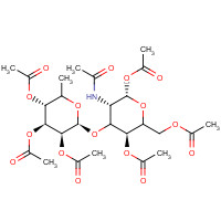 309263-13-6 2-Acetamido-2-deoxy-3-O-(a-L-fucopyranosyl)-D-glucopyranose Pentaacetate chemical structure