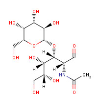 3554-90-3 2-Acetamido-2-deoxy-3-O-(b-D-galactopyranosyl)-D-galactose chemical structure