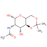 50605-09-9 2-Acetamido-2-deoxy-4,6-O-isopropylidene-D-glucopyranose chemical structure