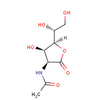 28876-37-1 2-Acetamido-2-deoxy-D-mannono-1,4-lactone chemical structure