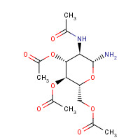 4515-24-6 2-Acetamido-2-deoxy-3,4,6-tri-O-acetyl-b-D-glucopyranosylamine chemical structure