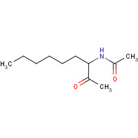51714-09-1 rac 3-Acetamido-nonan-2-one chemical structure