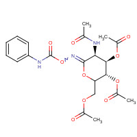132063-04-8 O-(2-Acetamido-3,4,6-tri-O-acetyl-D-glucopyranosylidene)amino N-phenyl Carbamate (E/Z Mixture) chemical structure