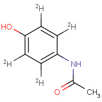64315-36-2 Acetaminophen-d4 chemical structure