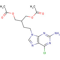 1020718-81-3 9-(4-Acetoxy-3-acetoxymethylbutyl)-2-amino-6-chloropurine-d4 chemical structure