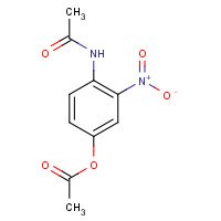 2243-69-8 4-Acetoxy-1-acetylamino-2-nitrobenzene chemical structure