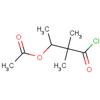 859082-28-3 3-Acetoxy-2,2-dimethylbutyryl Chloride chemical structure