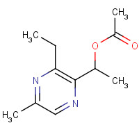 1076198-72-5 2-(1-Acetoxyethyl)-3-ethyl-5-methylpyrazine chemical structure