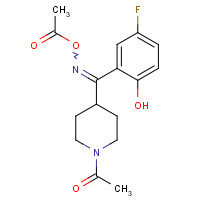 84163-52-0 (E)-1-Acetyl-N-(acetyloxy)-a-(5-fluoro-2-hydroxyphenyl)-4-piperidinemethanimine chemical structure
