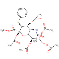 156726-98-6 5-(Acetylamino)-5-deoxy-3-S-phenyl-3-thio-D-erythro-a-L-gluco-2-nonulopyranosonic Acid Methyl Ester 2,4,7,8,9-Pentaacetate chemical structure
